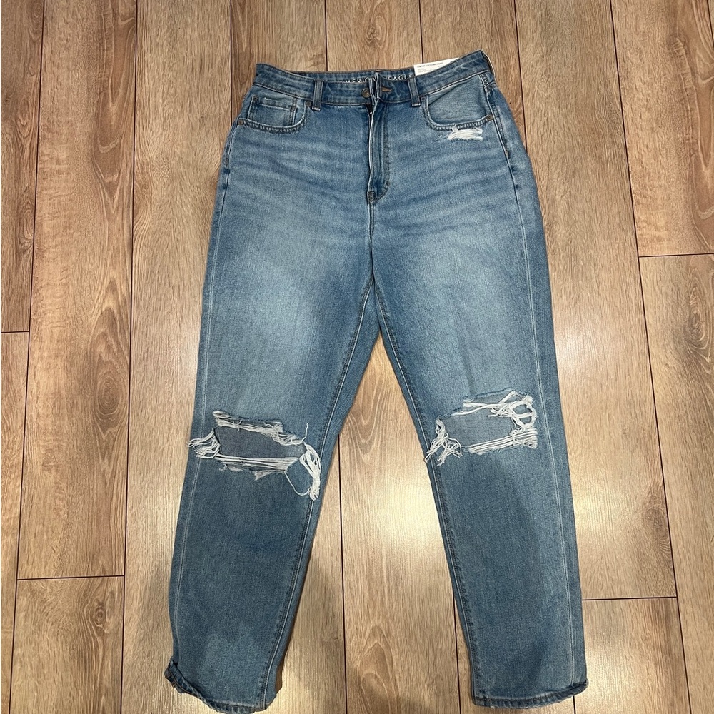 American eagle mom jeans high waist